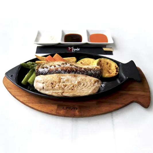 Mackerel Teppanyaki